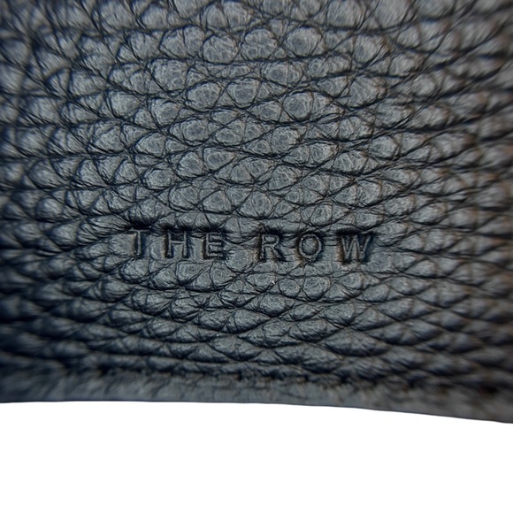 The Row Soft Margaux 17 - Black Grained Leather - Picture 10 of 13